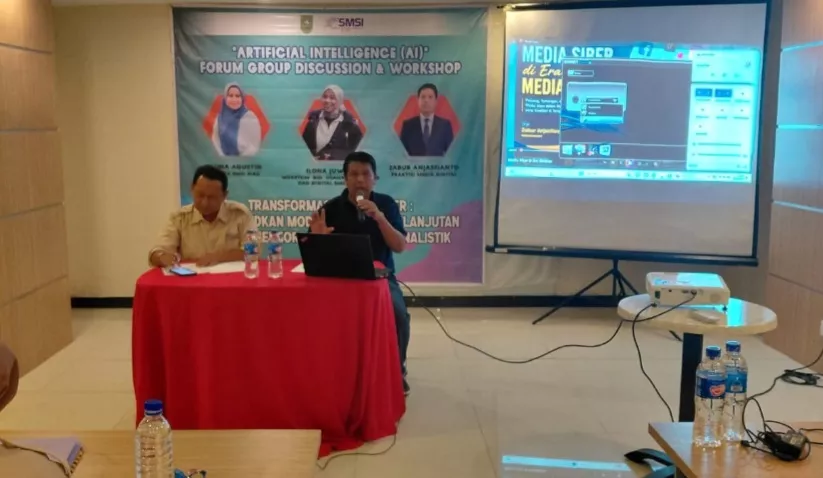 FGD SMSI Riau, Zabur: Media Siber Harus Ubah Strategi Bisnis dan Perkuat Konten Lokal