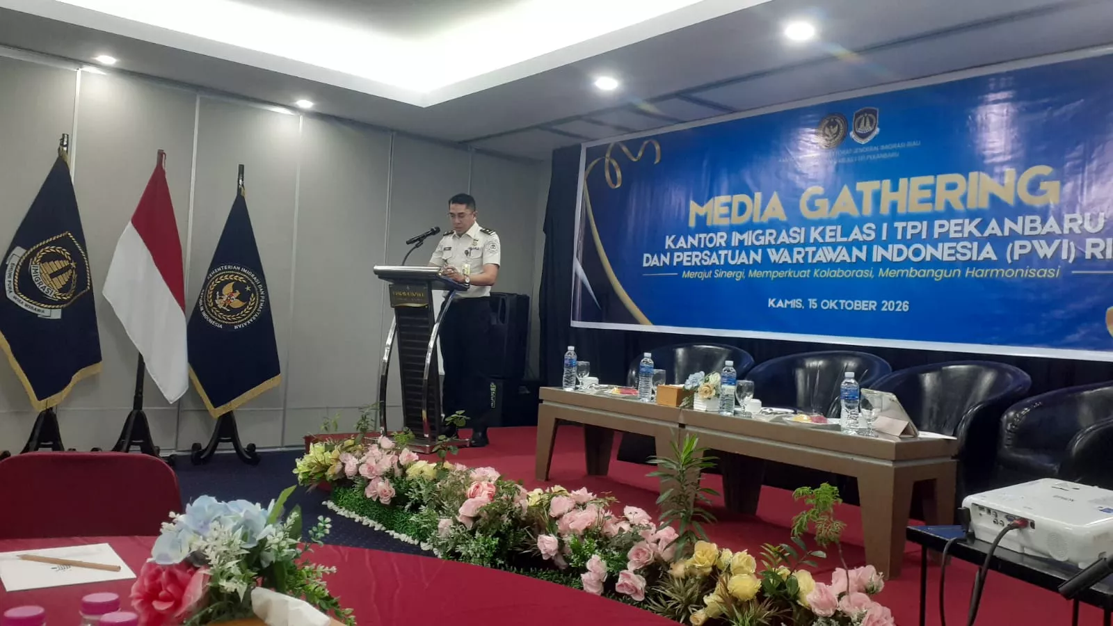 Melalui Media Gathering, Kantor Imigrasi Pekanbaru Perkuat Sinergi dan Komunikasi dengan PWI Riau