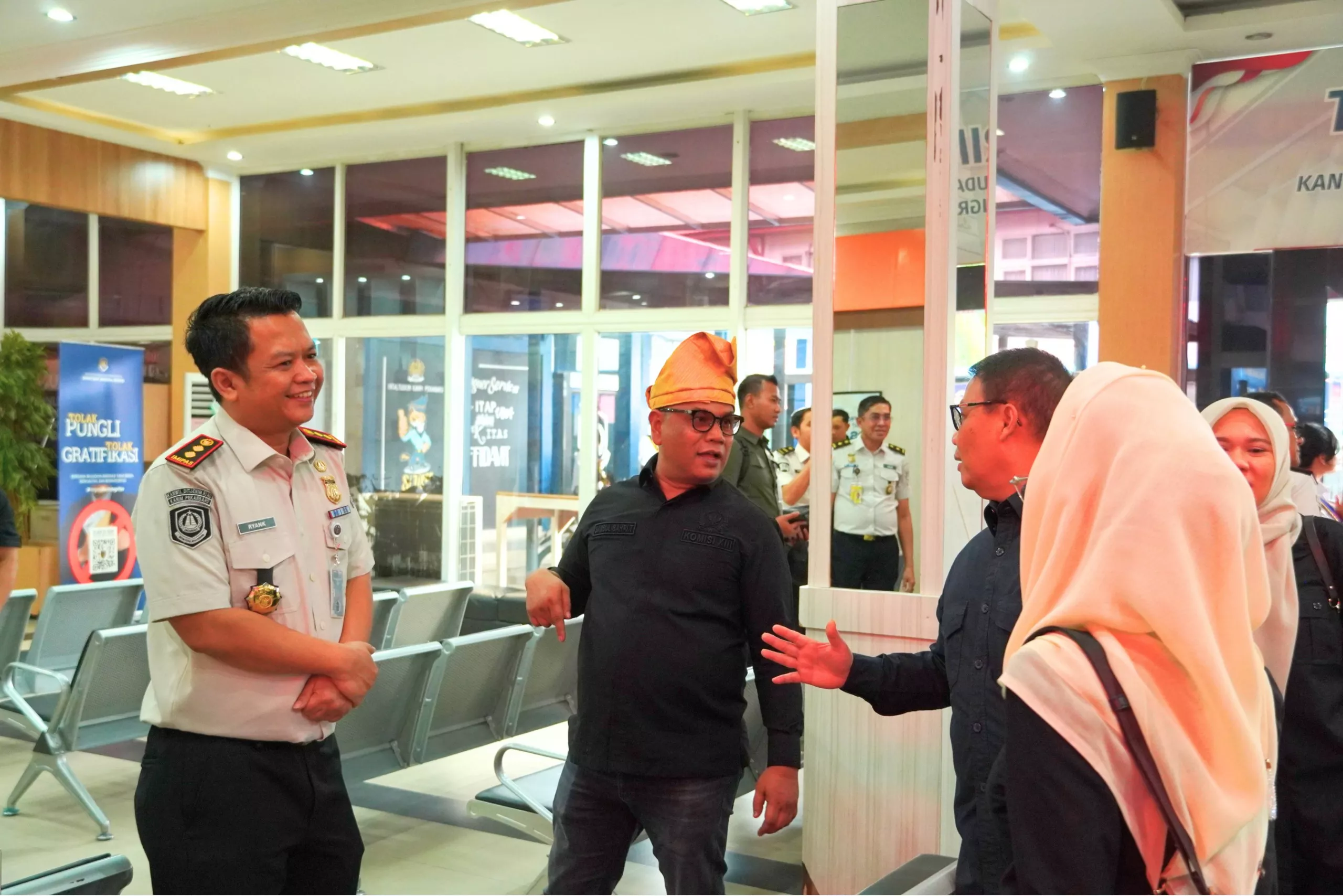 Komisi XIII DPR RI Tinjau Layanan Kantor Imigrasi Pekanbaru