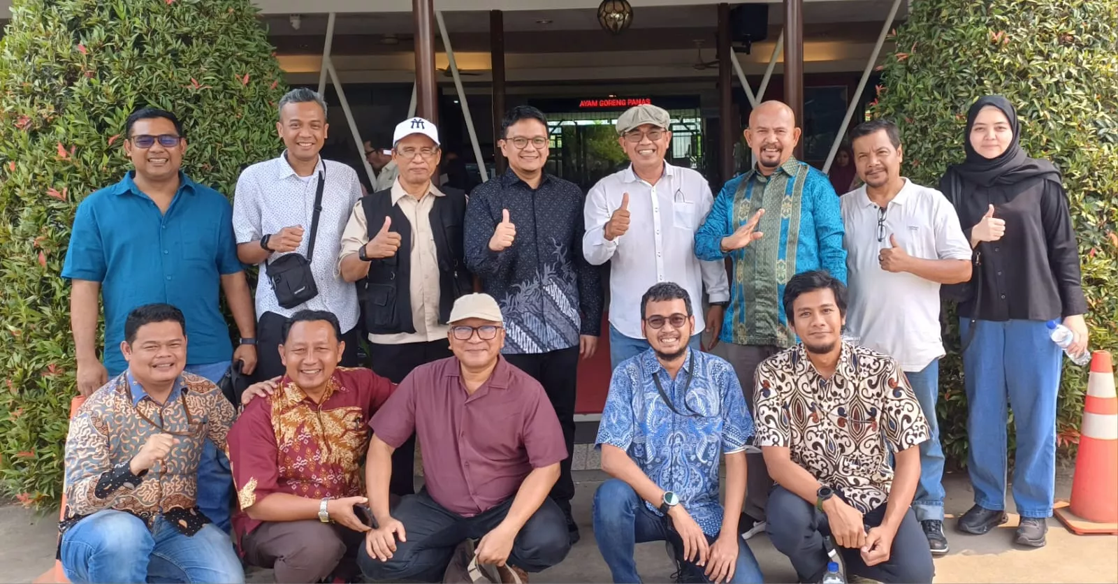 Perkenalkan Diri ke PWI, Fikri Fardhian: Hubungan PHR dengan Insan Pers Harus Terjalin Seperti Saudara