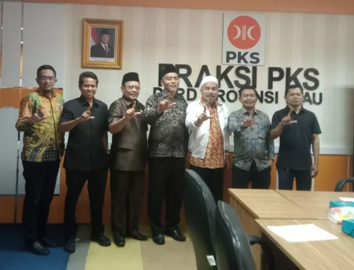 Bahas Kaukus Parlemen Hijau, KMS Riau Temui Fraksi PKS DPRD Riau