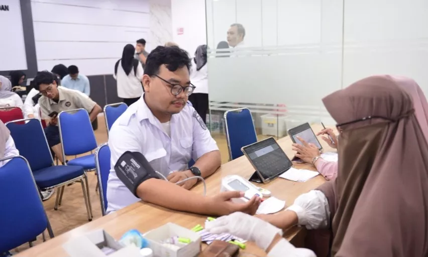 Diskominfotik Riau Gelar Cek Kesehatan Gratis, Supriyadi: Instrumen Penting Mendorong Budaya Deteksi Dini Penyakit