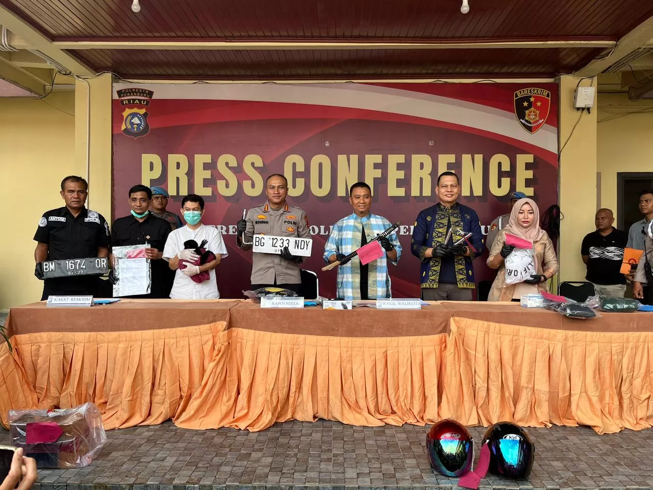 Memperdagangkan Siamang, YUS Diamankan Satreskrim Polresta Pekanbaru