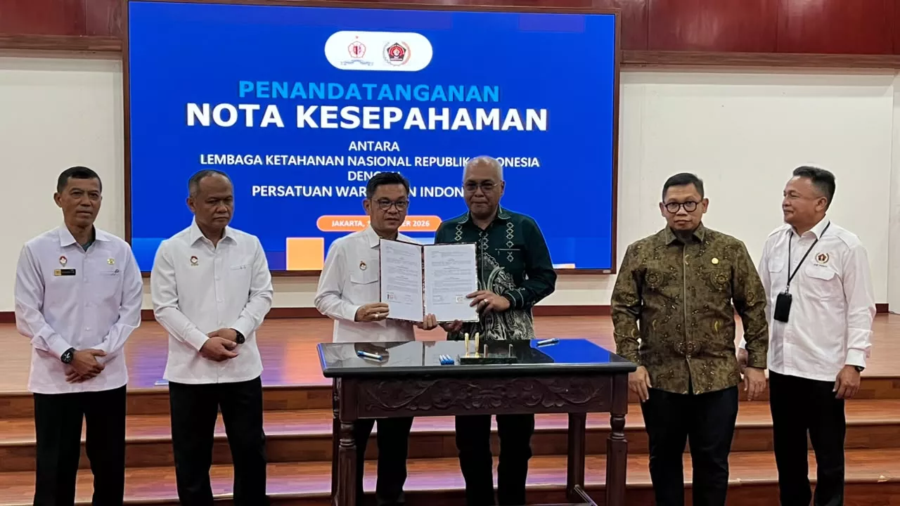 Jaga Ketahanan Nasional, PWI Perkuat Sinergi dengan Lemhannas