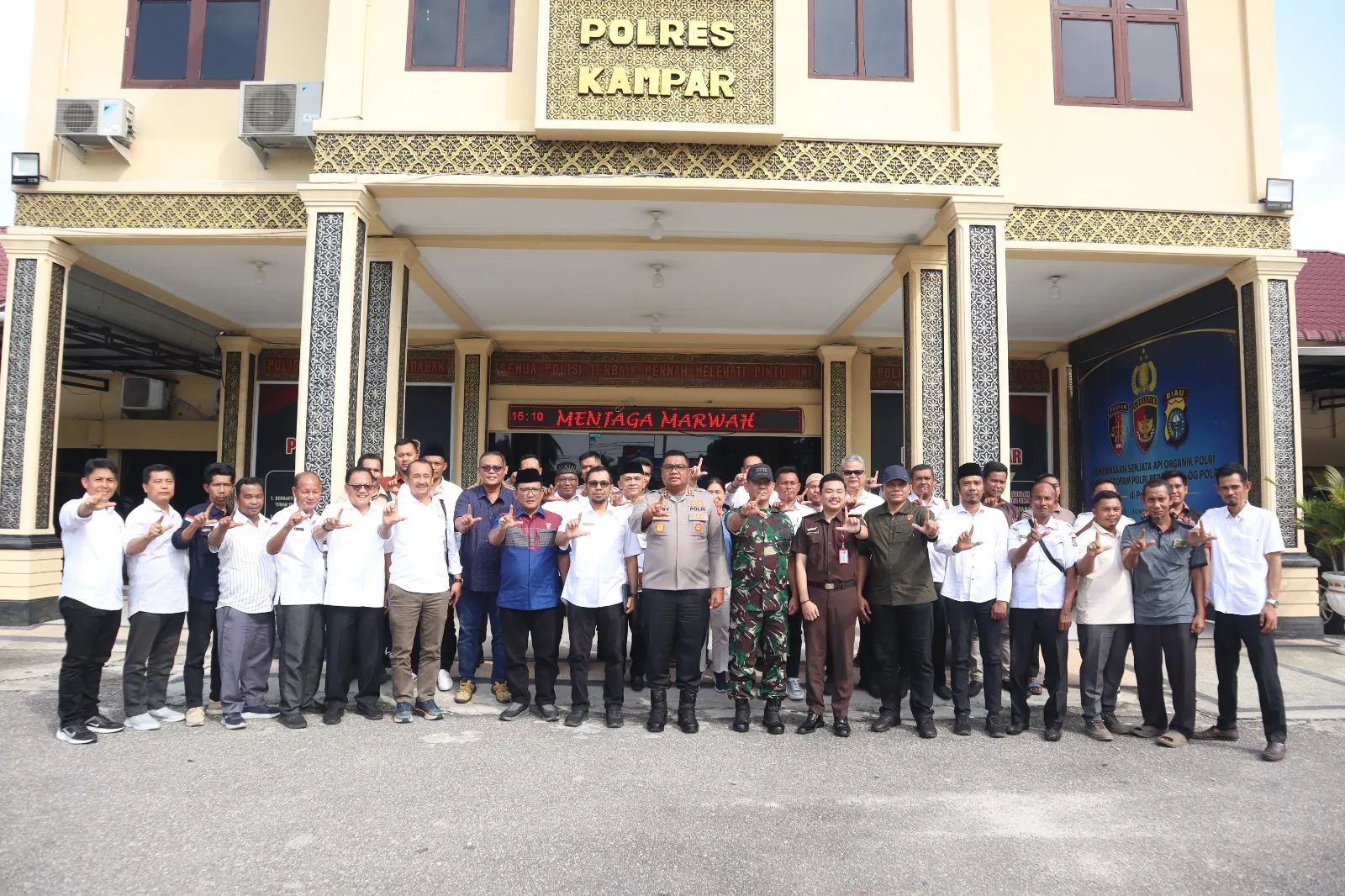 Kapolres Kampar Tegaskan Penertiban Kawasan Hutan Harus Tegas, Adil dan Libatkan Masyarakat