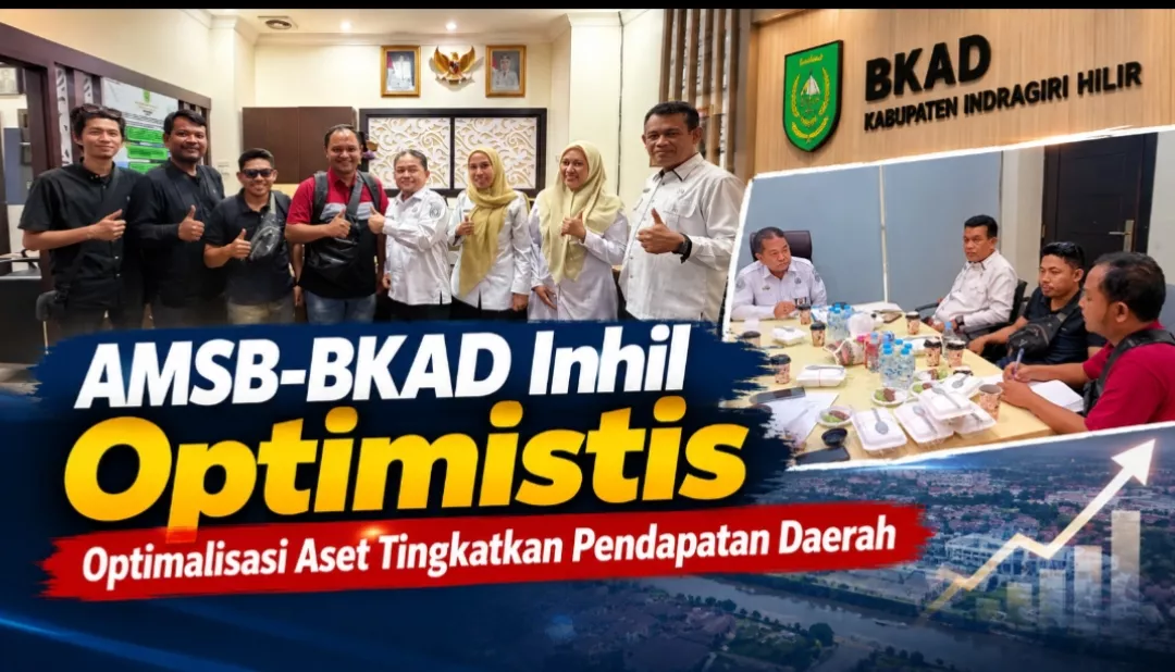 Aliansi Masyarakat Sipil Bersatu dan BKAD Inhil Optimistis Optimalisasi Aset Tingkatkan Pendapatan Daerah