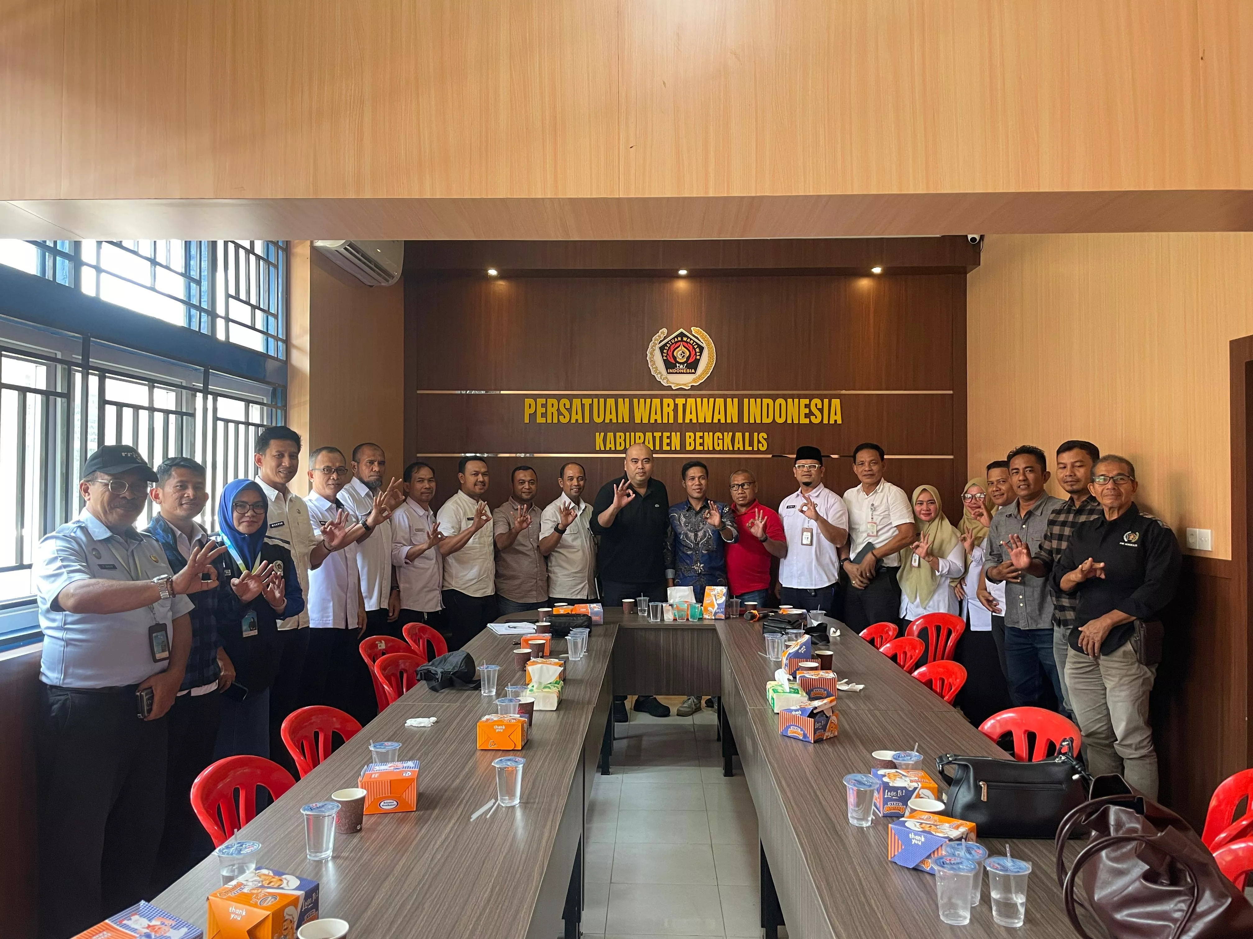 PWI Bengkalis Kolaborasi dengan Perangkat Daerah Jelang LKTJ 2026