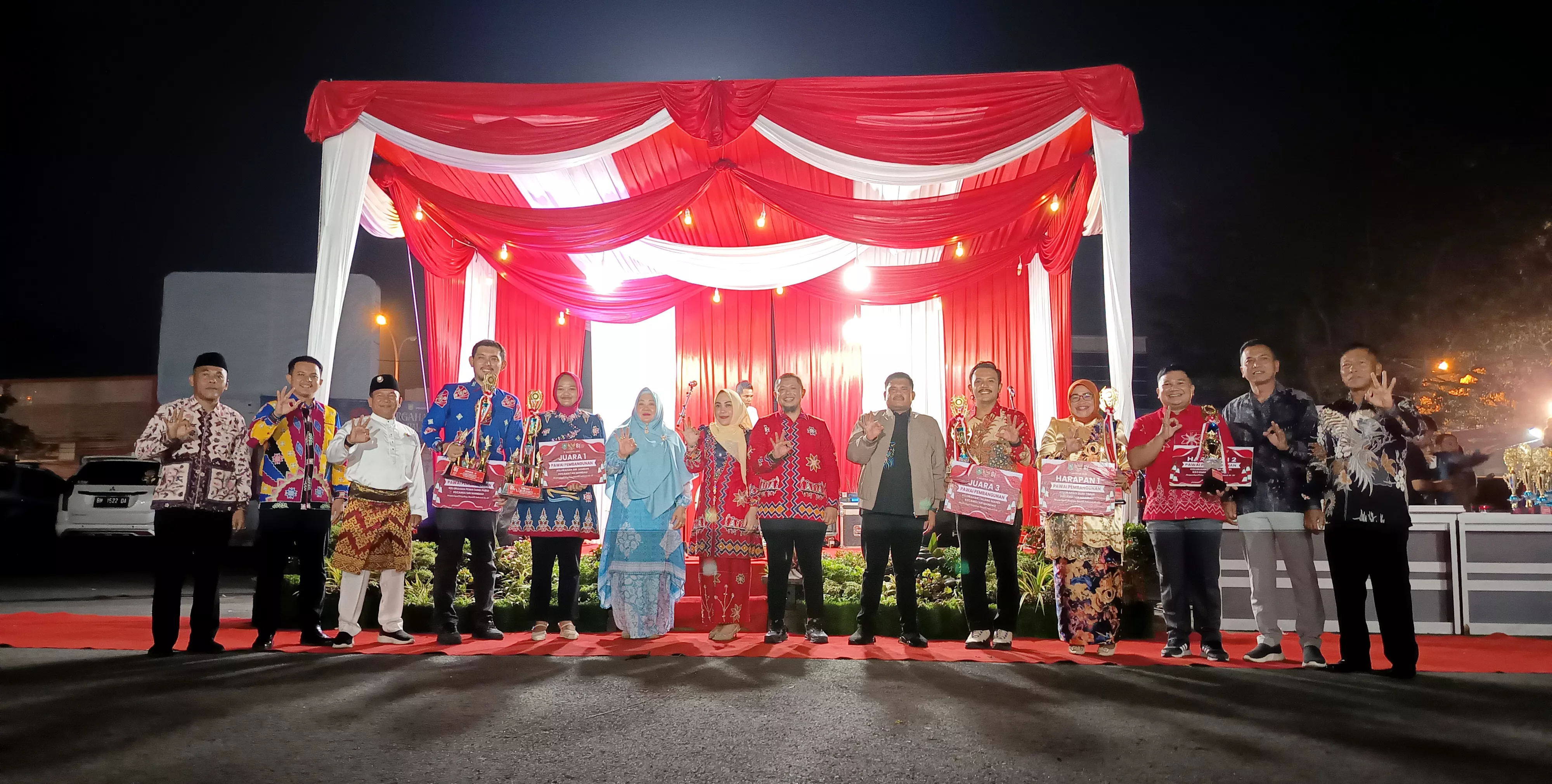 Ketua DPRD Bengkalis Hadiri Malam Resepsi Kenegaraan di Mandau