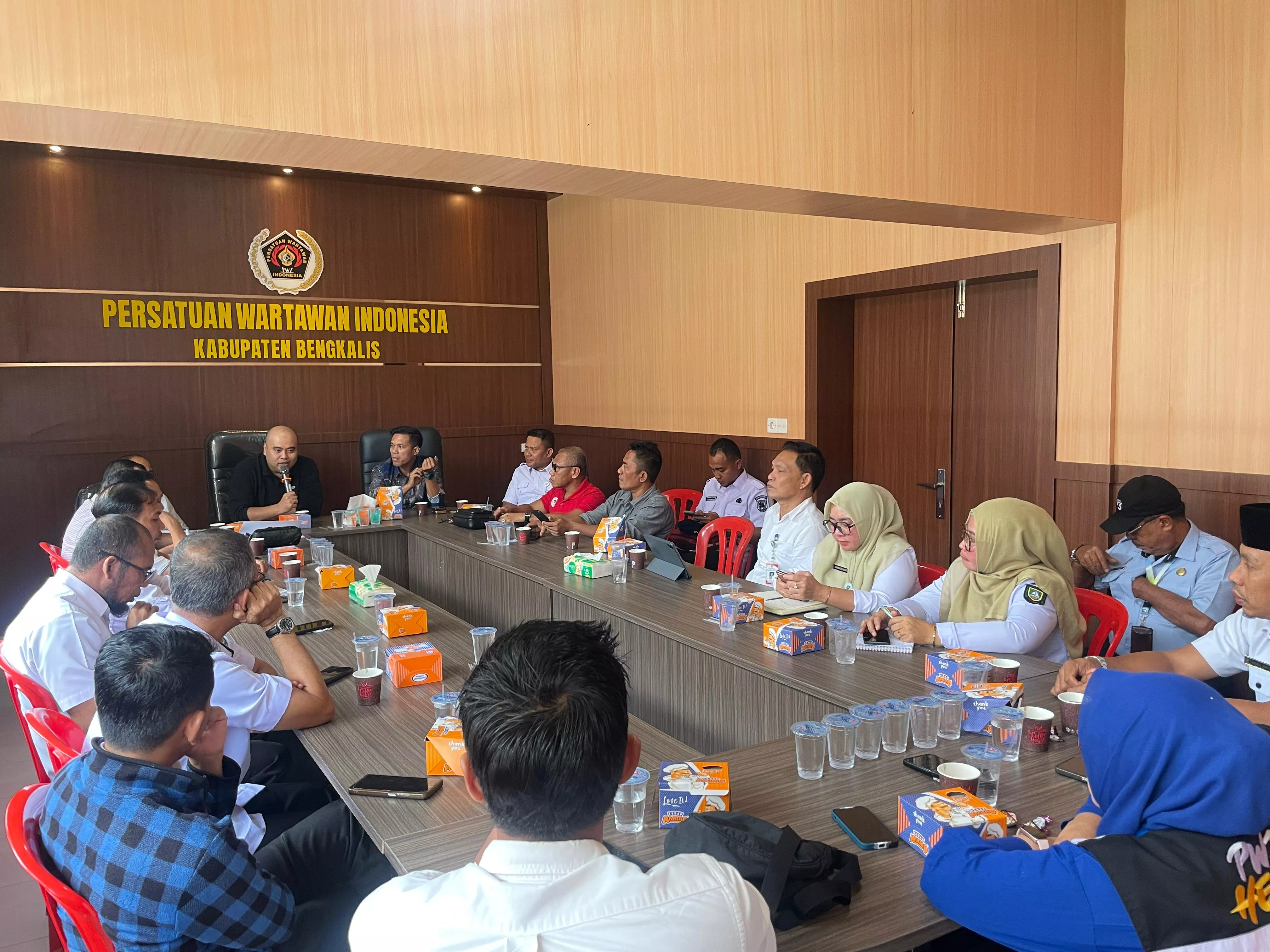 Dishub dan PUPR Bengkalis Dukung LKTJ PWI, Dorong Publikasi Program Pembangunan Daerah