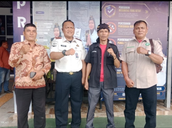 Kalapas bersama insan Pers