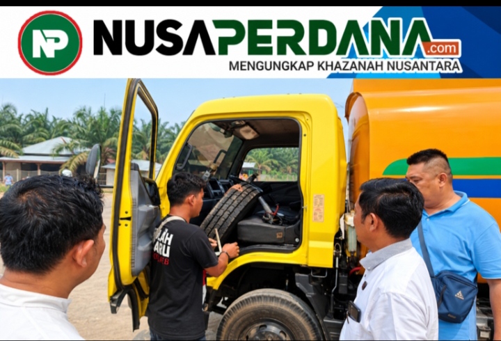 CCTV Bongkar Aksi Pencurian Ban PT RSM, Sopir Angkutan Diciduk Polsek Rambah Samo