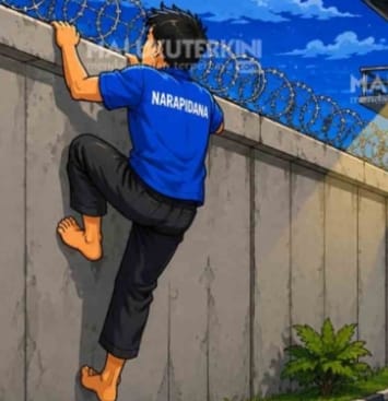 Lapas pasir pengaraian bentuk tim khusus dan kordinasi dengan APH,Buru satu tahanan kabur