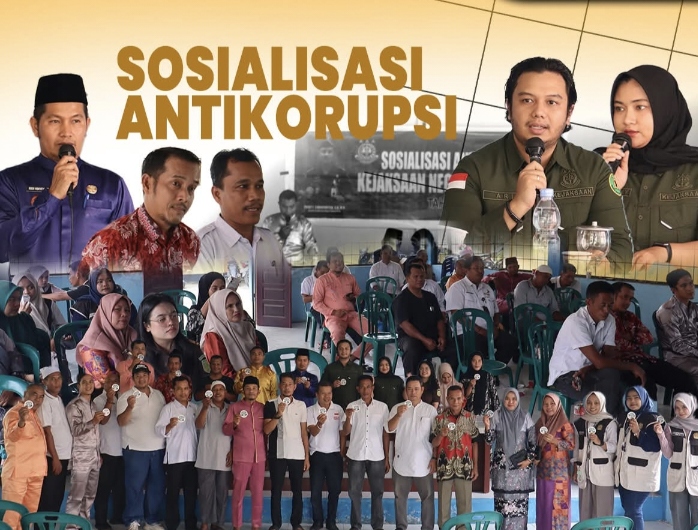 Cegah Korupsi Dana Desa, Kejari Rohul Bekali Aparatur dan Warga Pematang Berangan