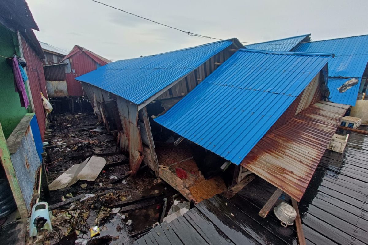 Angin Kencang Terjang Rumpin Bogor, 90 Rumah Warga Rusak