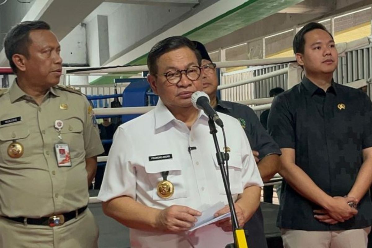 Pramono Resmikan Ring Tinju Flyover Pasar Rebo untuk Tekan Tawuran