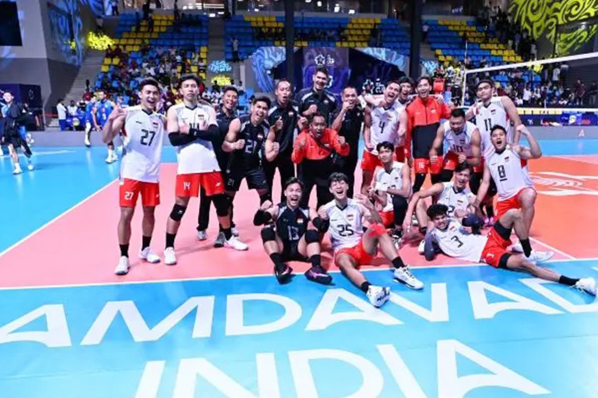 Sejarah Baru, Indonesia Juara AVC Cup 2026 Usai Hajar Korea Selatan 3-0!