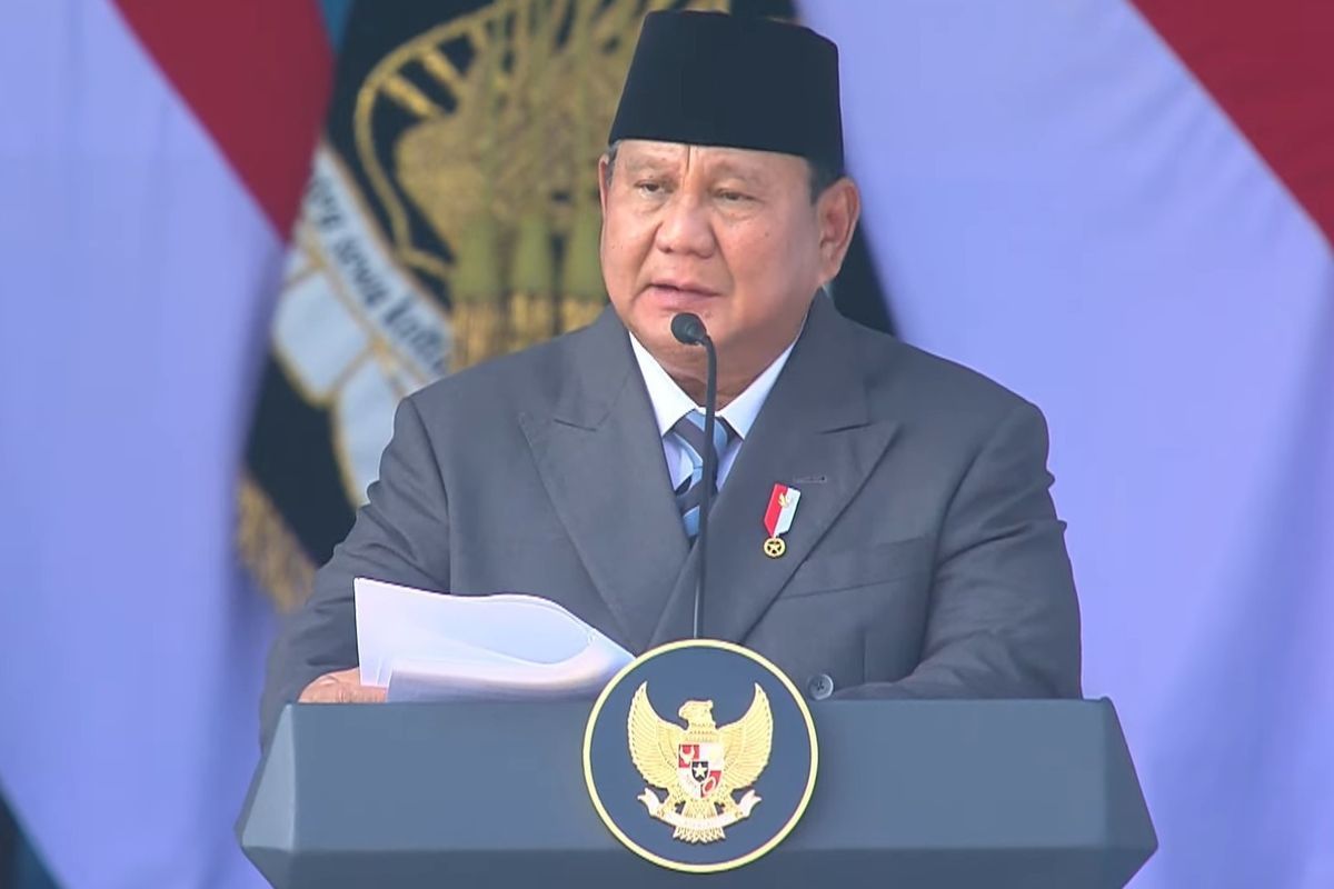 Prabowo Tegaskan Hukum Tak Boleh Jadi Alat Pemilik Uang
