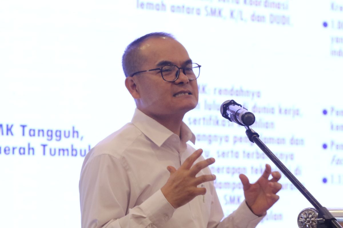 Dirjen Tatang Muttaqin: Kemitraan Industri Syarat Mutlak Berdiri SMK