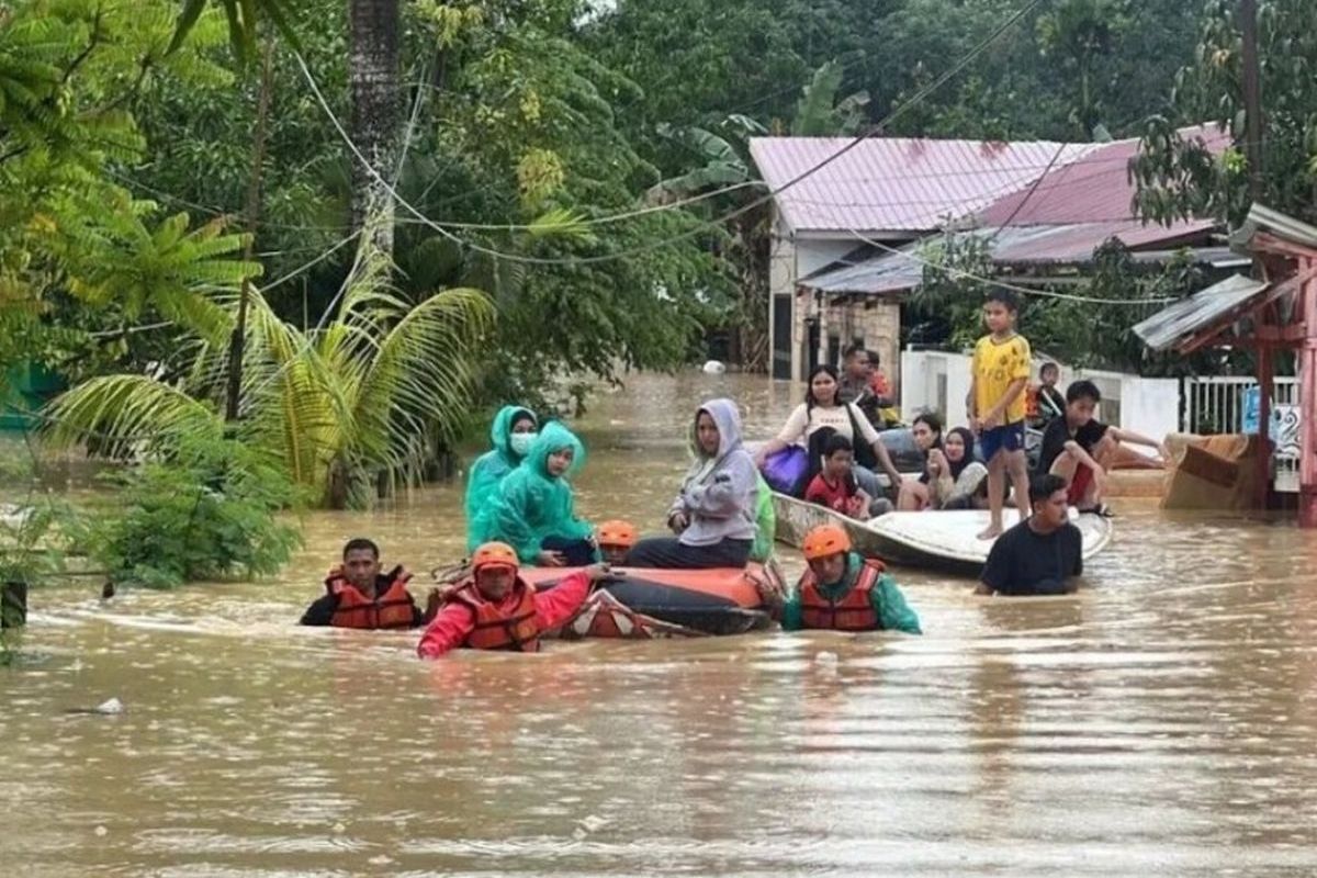 Banjir Rendam 1.436 Rumah di Bungo, Akses Jalan dan Tani Lumpuh