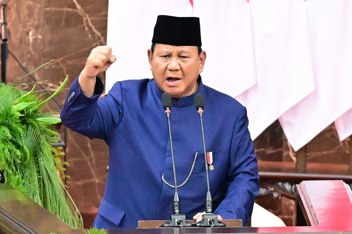 Pidato di DPR, Prabowo Paparkan Kerangka Ekonomi Makro