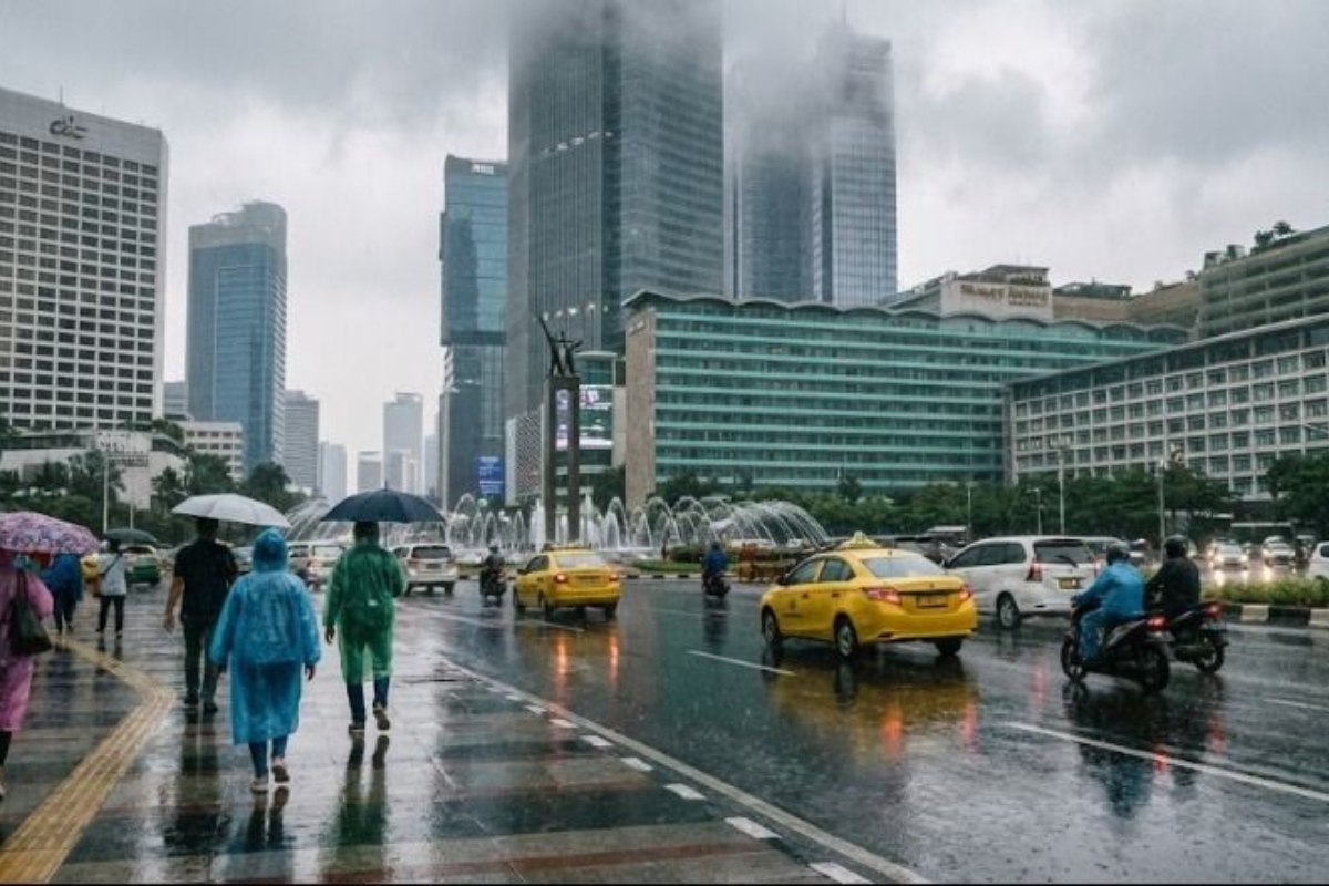 Prakiraan Cuaca Jakarta: Sebagian Wilayah Hujan pada Selasa Siang