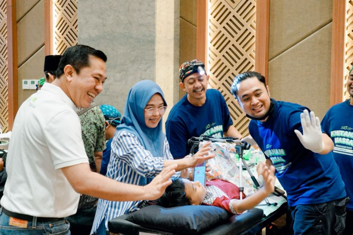 Pegadaian Adakan Khitanan Massal Gratis untuk 500 Anak