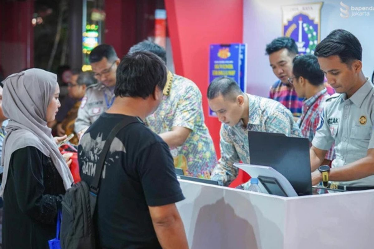 Ada Pemutihan Denda Pajak Kendaraan di Gerai Samsat Jakarta Fair
