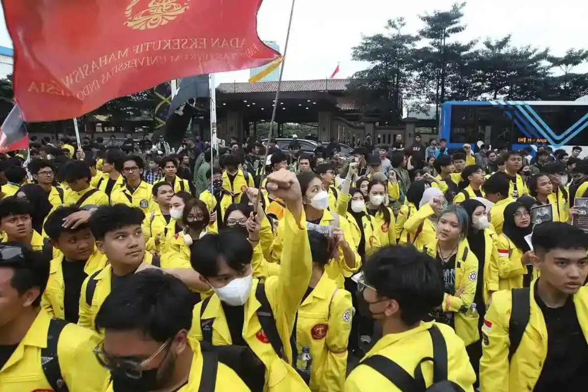 Aliansi Mahasiswa Majalengka Gelar Aksi Tolak Kebijakan Nasional
