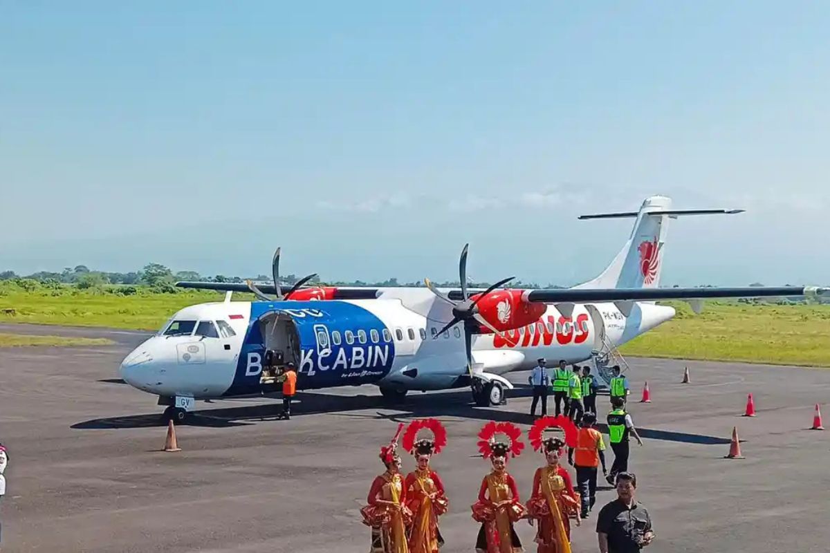 Wings Air Resmi Buka Rute Jember-Surabaya, Pangkas Waktu 40 Menit