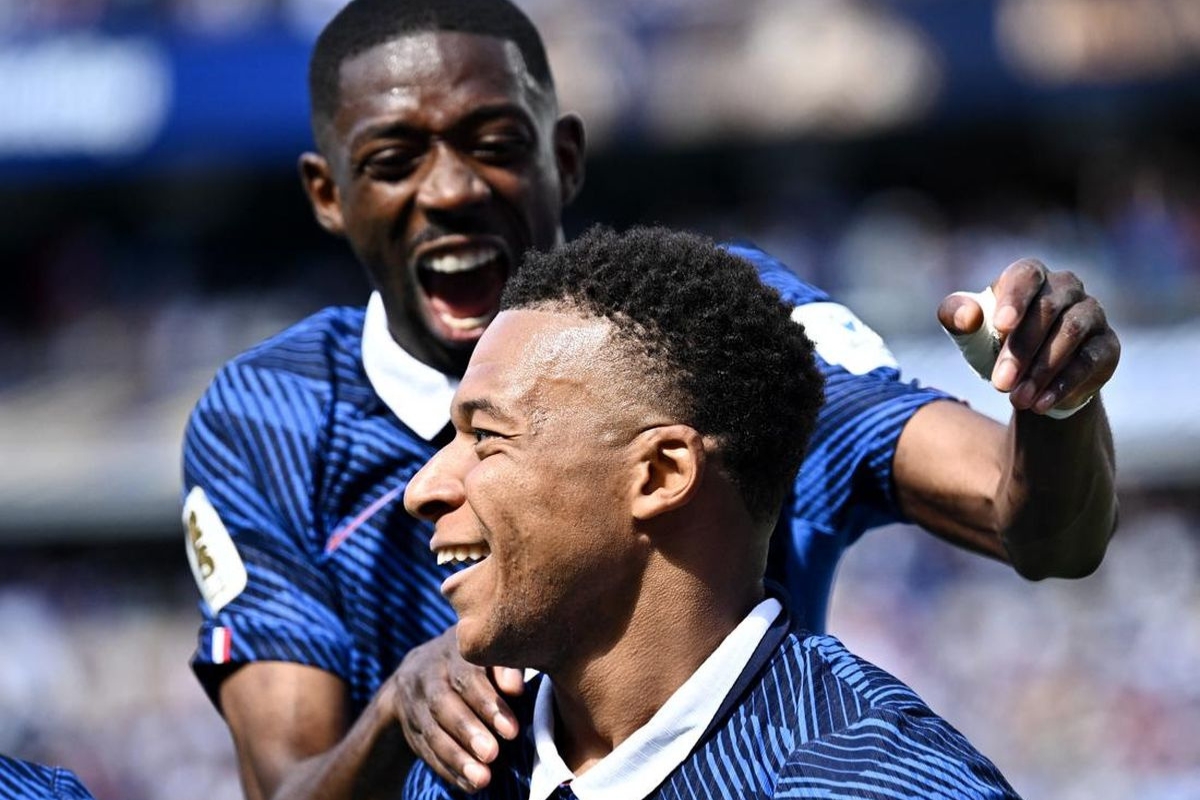 Hasil Prancis Vs Irak 3-0: Les Bleus Dominan Lewat Aksi Mbappe