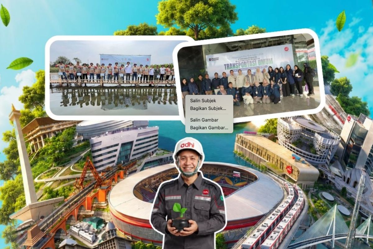 Komitmen ESG ADHI Makin Solid, Hasil Shadow Rating Catat Tren Positif