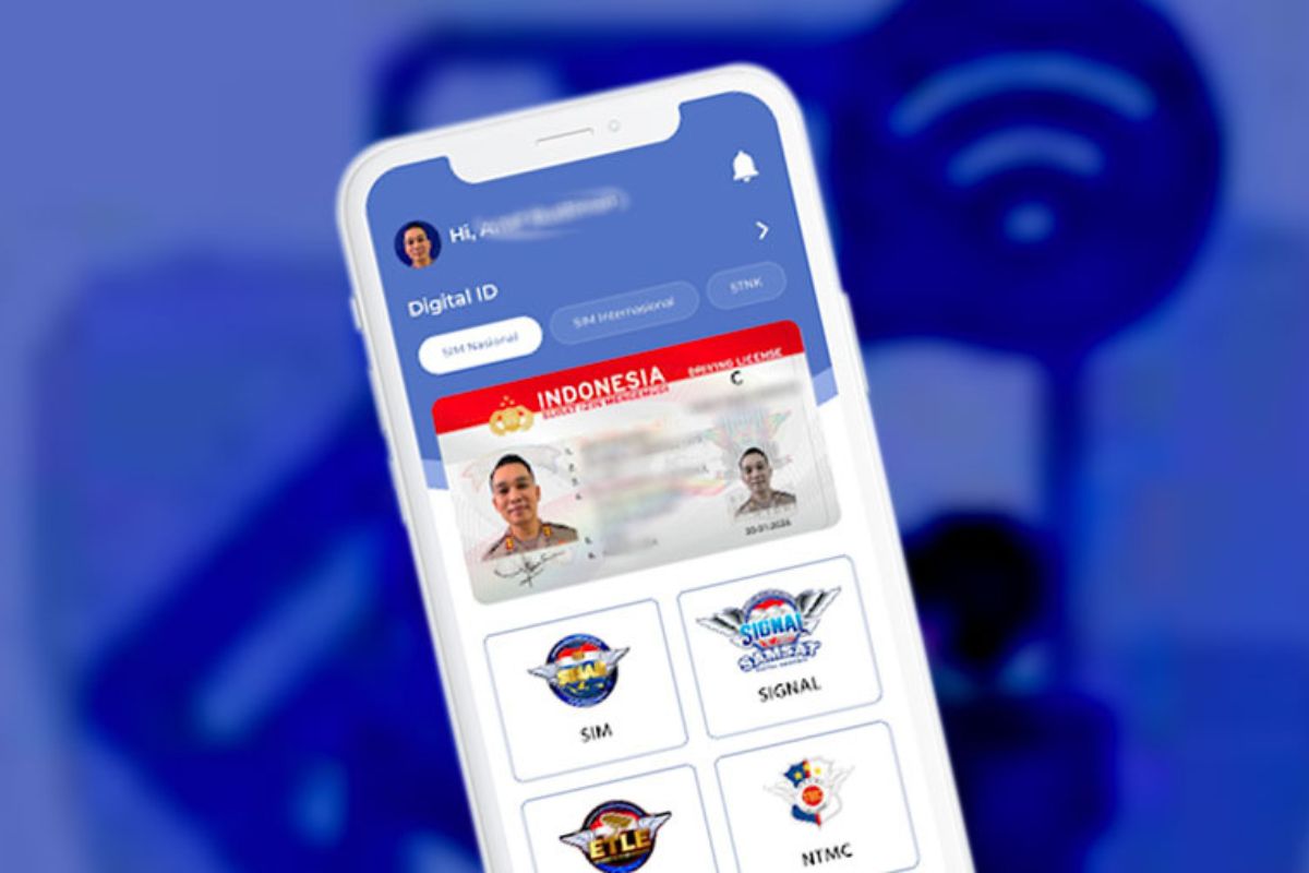 Korlantas Polri Resmi Rilis SIM Digital Terintegrasi Smartphone
