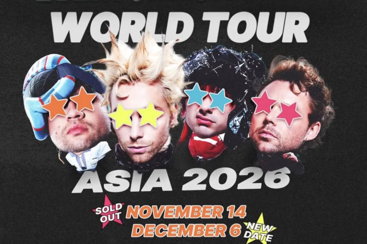 5SOS Tambah Jadwal Konser Encore 2026 di Jakarta, Ini Link Tiketnya