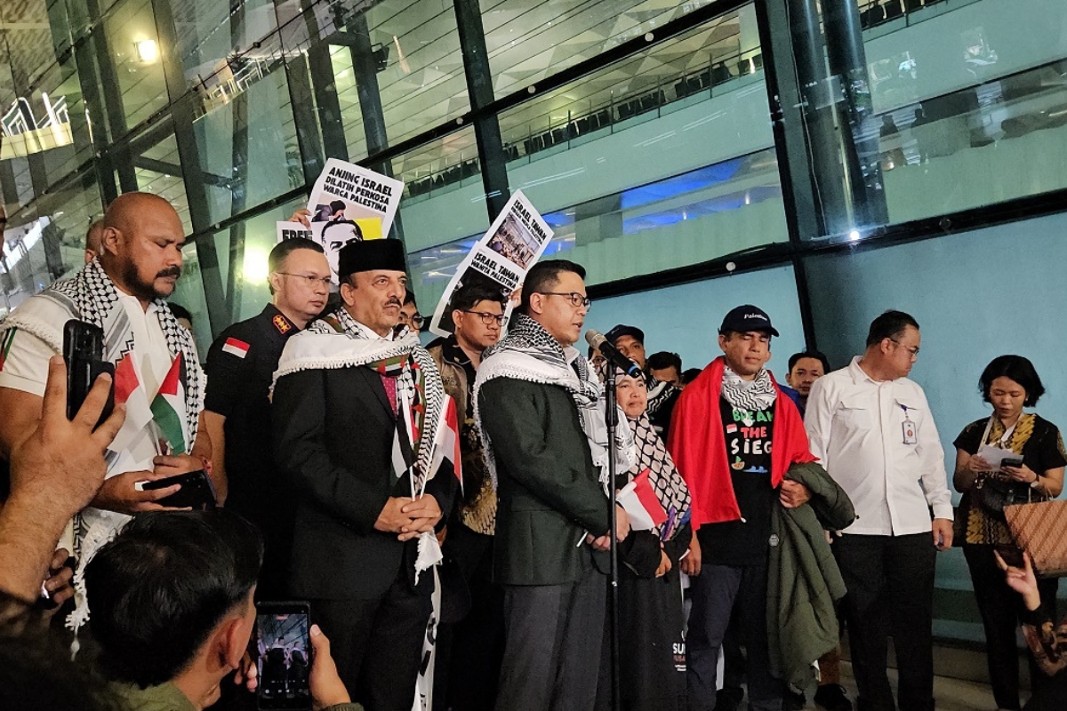 Kemlu Bantu Pulangkan Relawan WNI Global Sumud Land Convoy