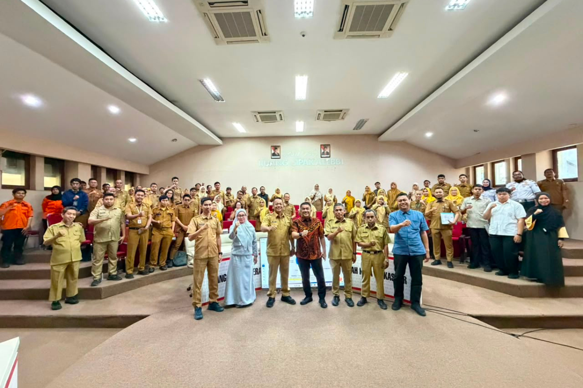 Wujudkan Budaya Aman Bencana, 100 Sekolah di Makassar Jadi Target SALAMA
