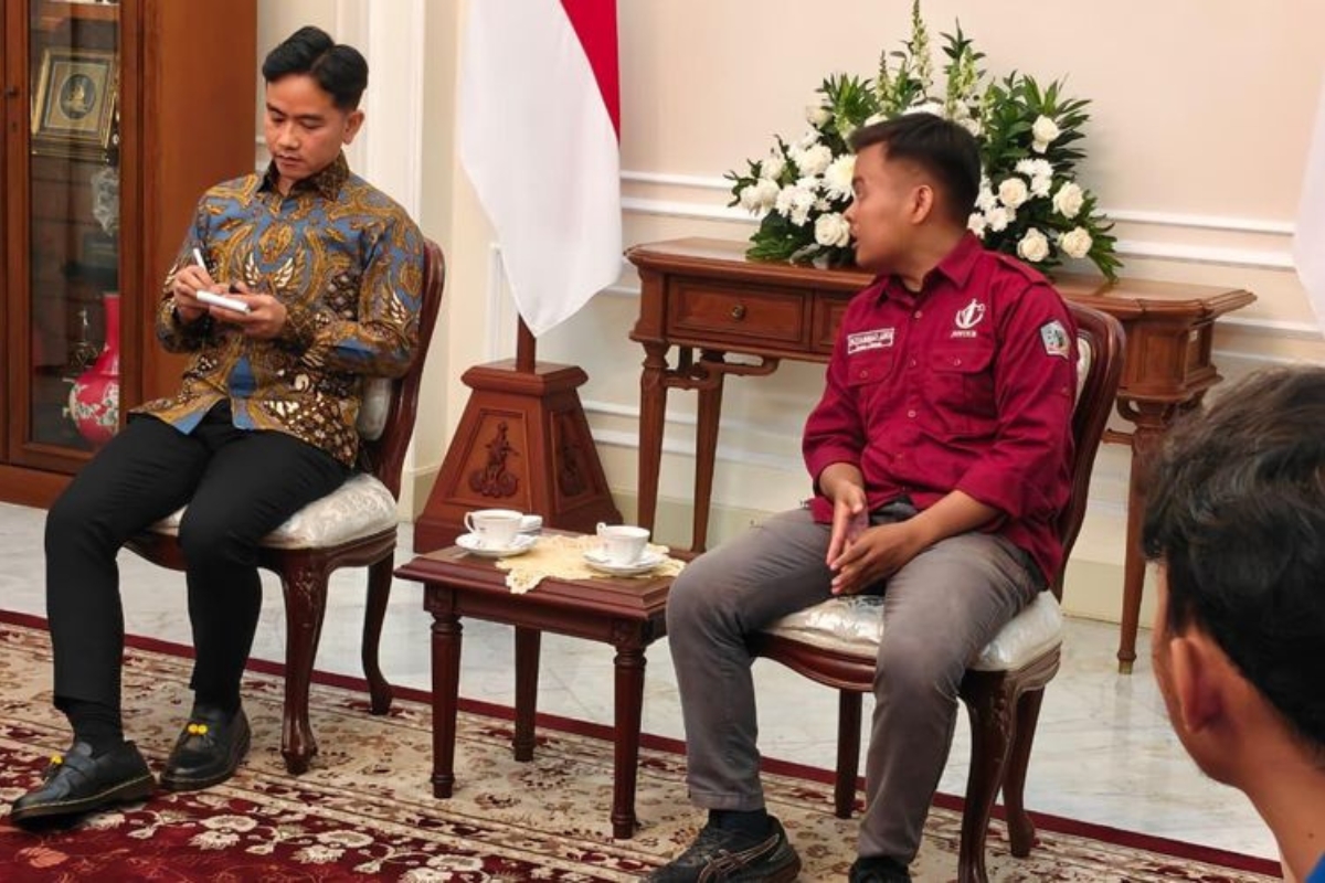 Wapres Gibran Terima 15 Perwakilan Mahasiswa Demo di Istana