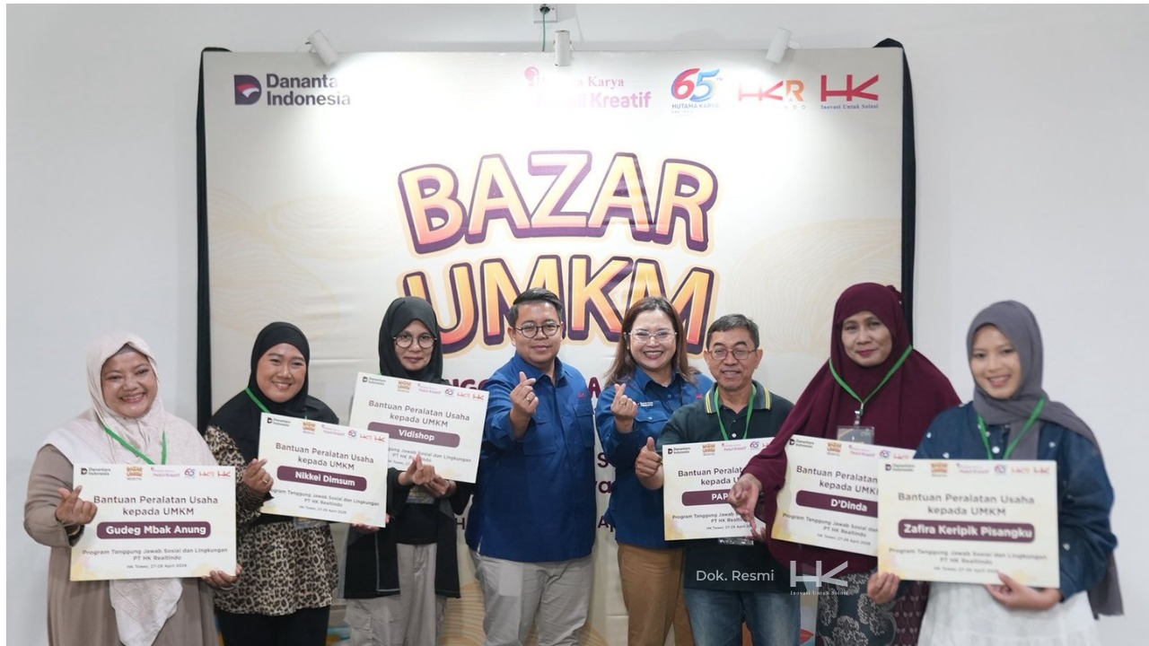 Peringati HUT ke-65, Hutama Karya perkuat pemberdayaan UMKM melalui bazar karya lokal