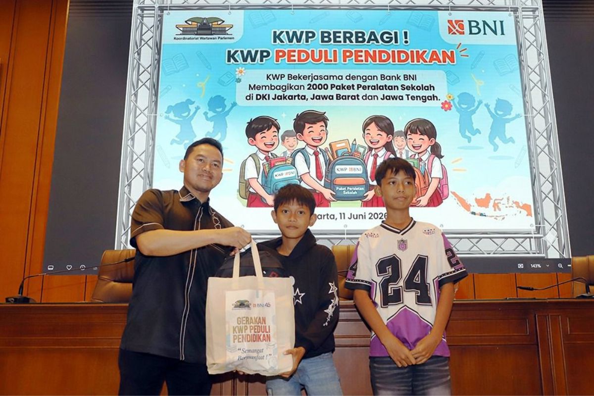 KWP Gelar Aksi Sosial, Anggota DPR Dukung Kepedulian Pendidikan