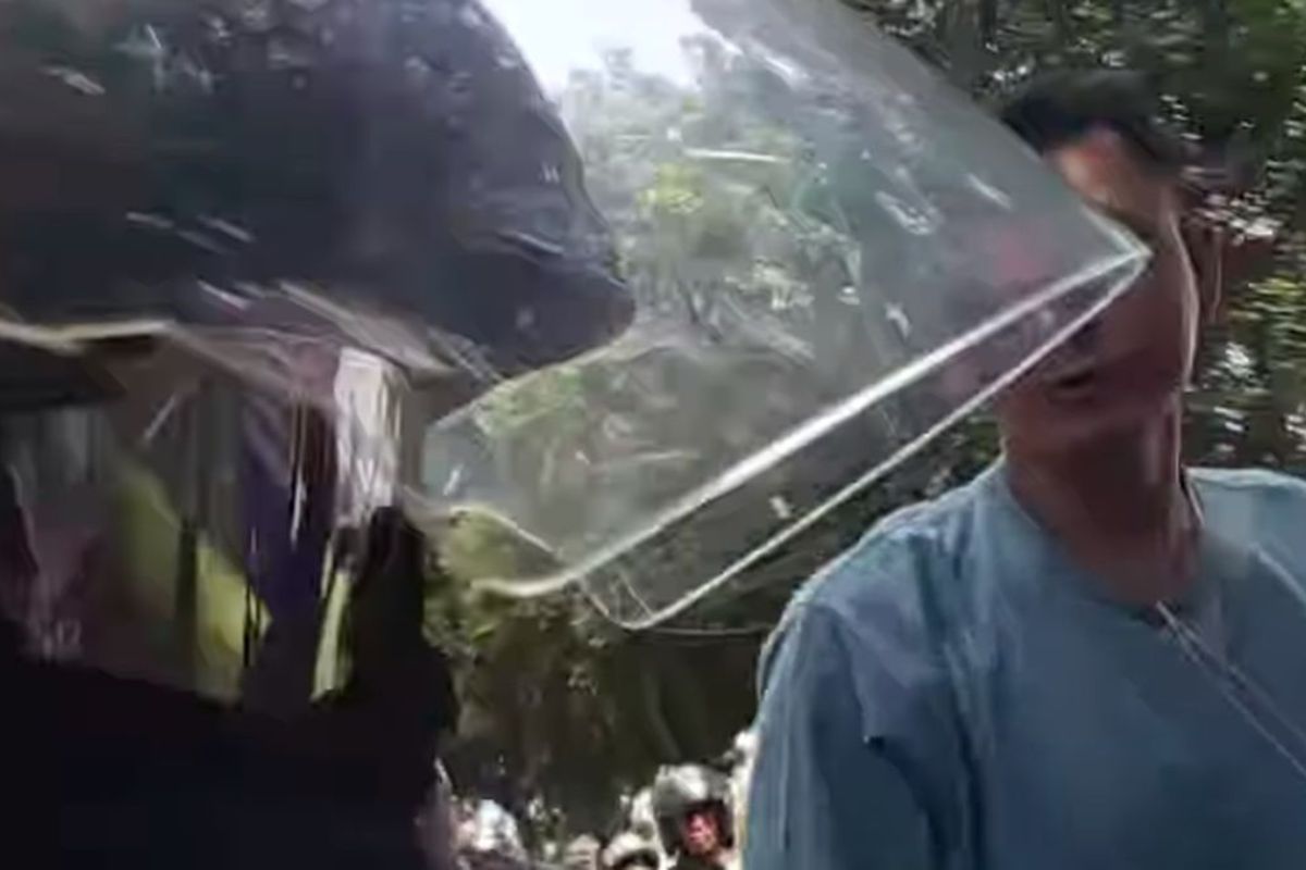 Akhir Aksi Pengendara Ninja Pukul Pemotor Jagakarsa: Ditangkap!