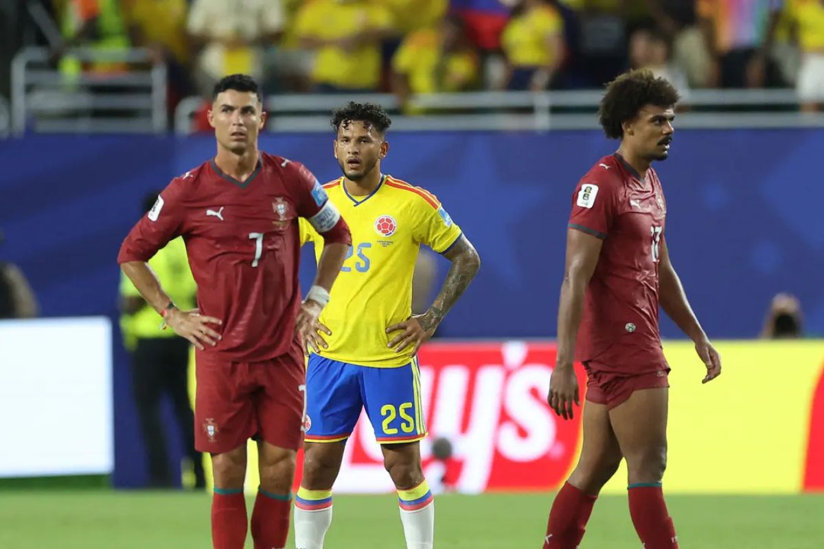 Kolombia Vs Portugal Imbang di Babak I, Uzbekistan Sementara Unggul