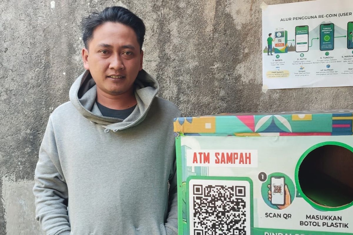 Ben Swarna, Petugas Kebersihan Magelang Rakit ATM Sampah Murah