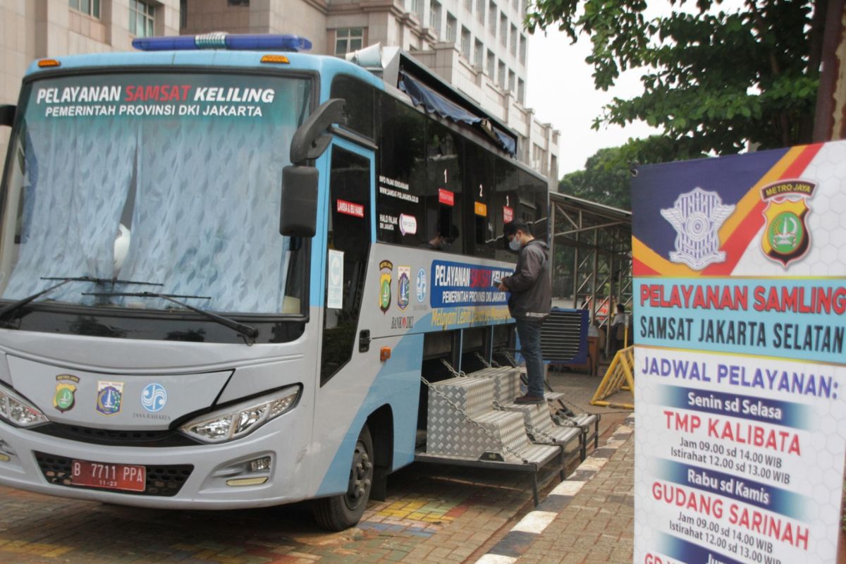 Samsat Keliling Hadir di 14 Titik Jadetabek Hari Rabu Ini
