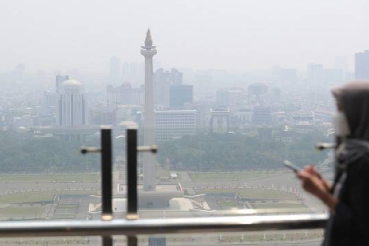 Jakarta Peringkat 3 Kualitas Udara Terburuk Sedunia Pagi Ini