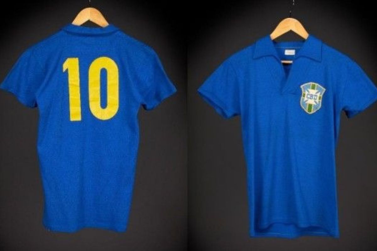 Jersey Piala Dunia 1958 Pele Dilelang, Nilainya Rp100 Miliar