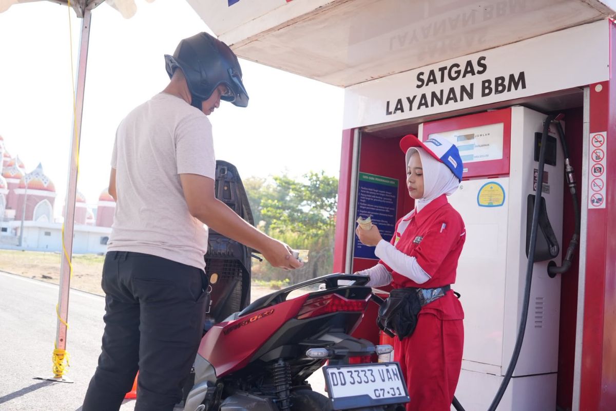 Pertamina Perluas Titik Pengisian, Antrean BBM Makassar Melandai