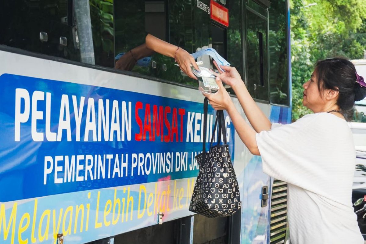 Samsat Keliling Hadir di 14 Lokasi Jadetabek Hari Ini