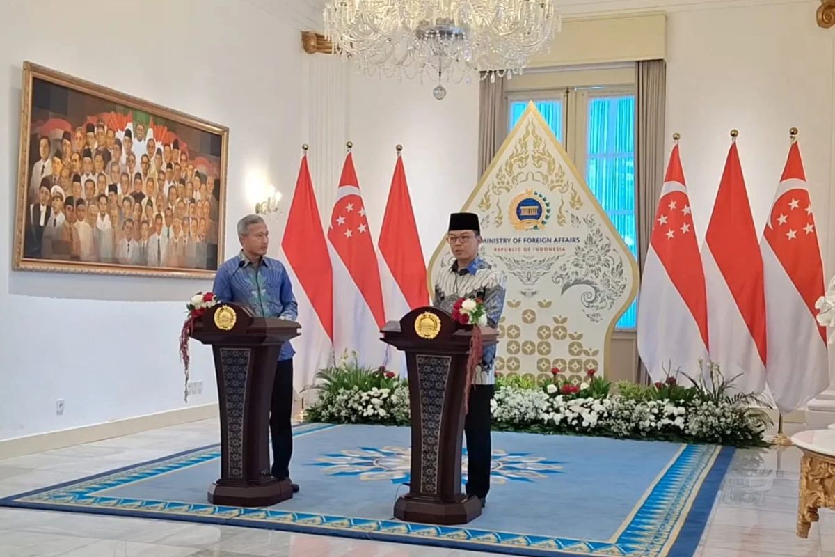Menlu Sugiono: Indonesia-Singapura Perkuat Kemitraan Strategis 2027