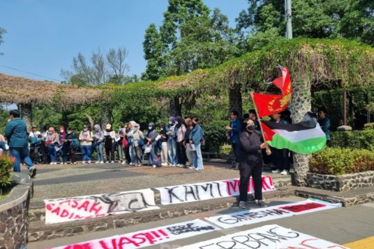 Demo di Kampus, Mahasiswa ITB Suarakan 4 Tuntutan ke Pemerintah