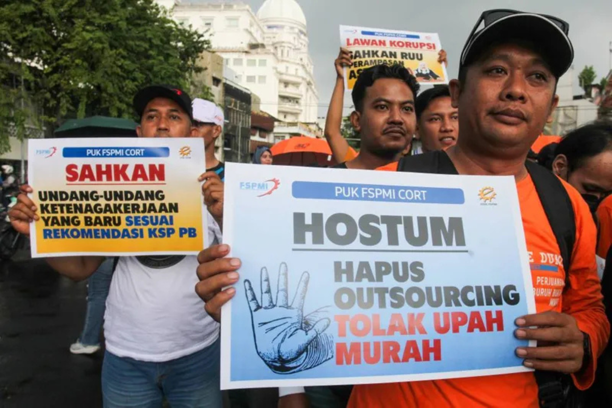 Buruh Tolak Pajak JHT: Bebankan Pekerja yang Sedang Kesulitan