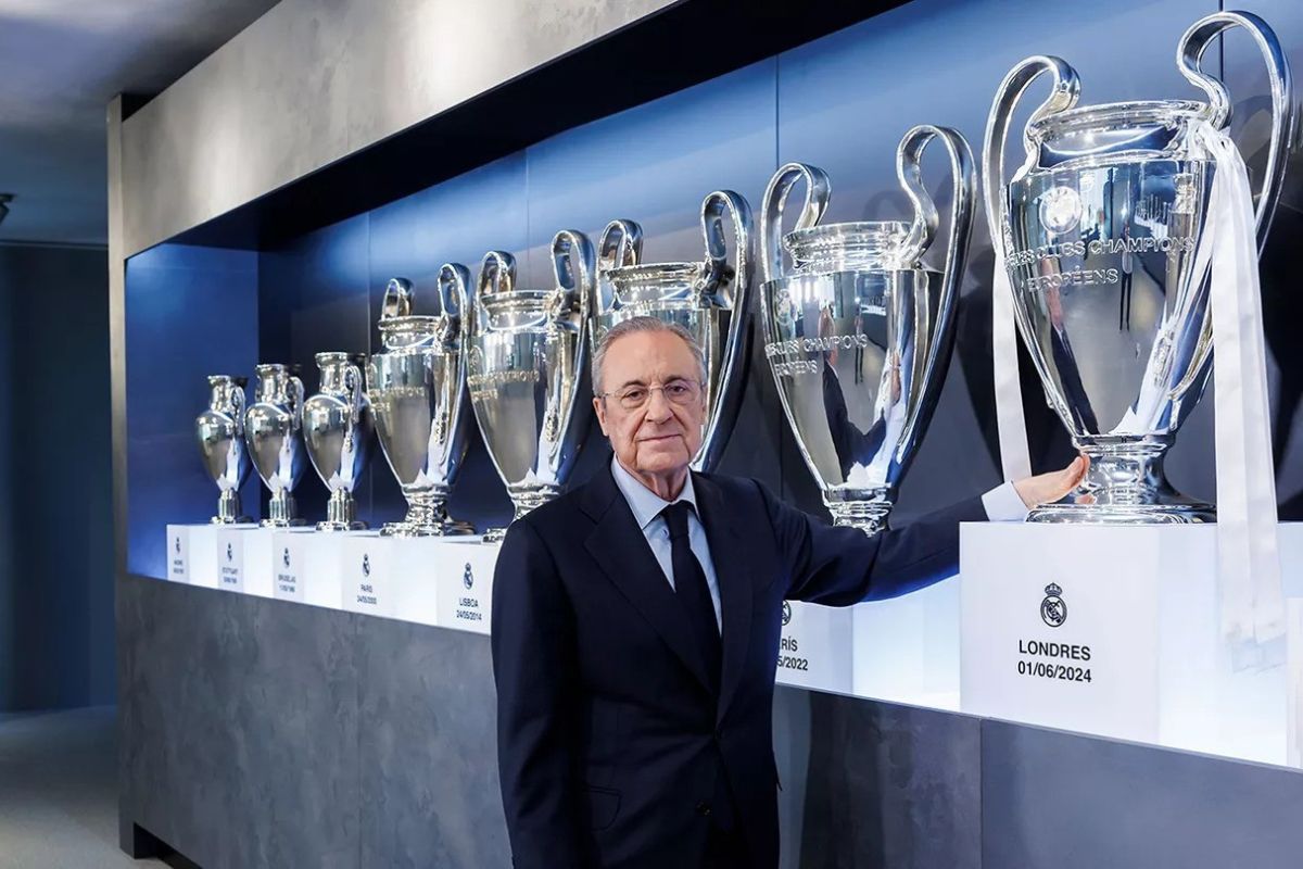 Unggul Telak dari Riquelme, Florentino Perez Pimpin Real Madrid Lagi